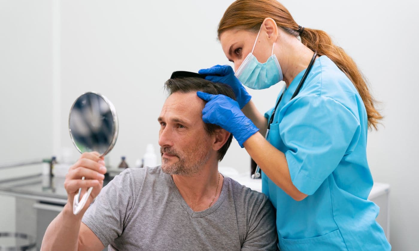 Who is a suitable candidate for DHI hair transplant