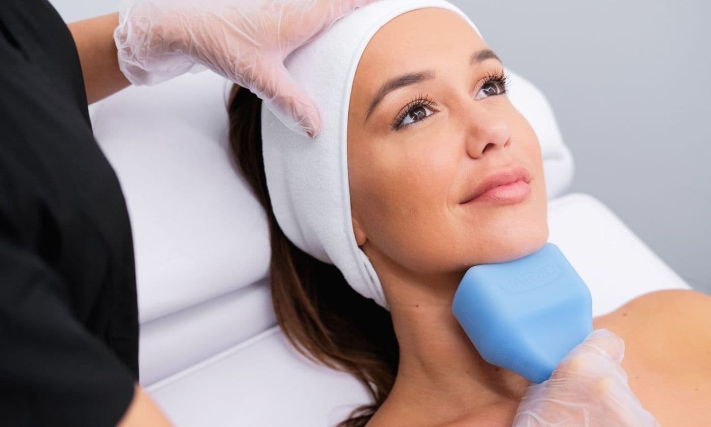 Steps of double chin removal